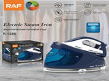 Professional Steam Iron with 1.5L Detachable Water Tank, Ceramic Soleplate, and Auto Shut-Off V1341-ZY-85VQS3W5-BLUE