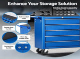 Giantz Tool Chest Trolley 10 Drawers Toolbox Storage Blue TB-10DR-ROLL-BL-AB