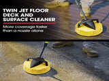Jet-USA RX550 Electric High Pressure Washer 3500PSI Ultimate Pack, 5 Nozzles, Spin & Wheel Brush, V219-PRWELC550USAACAB