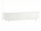 Artiss TV Unit Entertainment Unit Storage Cabinet 160cm White FURNI-N-TV160-WH