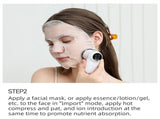 4-in-1 EMS Microcurrent & Constant Hot Compress Facial Toning Device - Rechargeable Skin V888-ELOSUNG49529