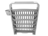 Classroom Deskside Bookshelf Large Capacity 6 Tier Multifunctional Slim Library Reading Storage Rack V1294-YM0901-3116230009312