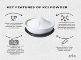 Orku Bulk 20Kg Potassium Chloride Powder - Food Grade E508 Salt Substitute V238-SUPDZ-30737534386256