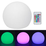 LED Ball Light 24 Key Remote Control RGBW Globe Lamp Night Light with 16 Color Dimmable 4 Modes V1294-YM0901-3119210153811