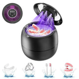 Ultrasonic Retainer Cleaner Machine 45kHz Ultrasonic Dentures Cleaner for Night Guards Braces V1263-JX-7313-2
