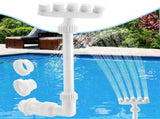 5 Nozzle Waterfall Sprayer, Pool Fountain, Adjustable Pool Sprinkler, Aerator Spray, Pool V1369-AZ3-W-17908