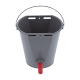 8L Plastic Feeder Bucket with Nipples Check Valves Feeding Equipment for Livestock UseFor Calf V1294-YM0901-3111210205311