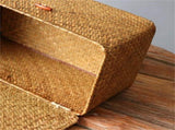 Natural Seagrass Storages for Organizing, Rectangular Storage with Lid, Wicker Woven V1189-LWWAL-20260401-06171