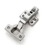 Full Overlay Soft Close Cabinet Hinges Concealed Kitchen Cabinet Hinges, Heavy-Duty Adjustable V1107-994-56443-SLR-10PACK