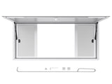 Concession Window 1524x915 mm, Aluminum Alloy Service Window for Food Truck, Up to 85 Degrees Stand V952-SCFWCK6036YCSVAAR001V0