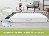 King 30cm Green Tea Memory Foam Mattress Cooling Comfort with CertiPUR-US Certified Foam V63-826481