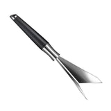 Kitchen Accessory Fruit Carving Tool Stainless Portable Cutter Plated Silver 2Pcs V1369-AZ3-W-20107