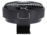 Round Fireplace Fan Heat Powered Stove Fan Aluminum Alloy Wood Burner Kerosene Stove Fan for V1294-YM0706-3114230122811