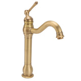 Basin Faucet Retro European Style Brass Gourd Design with Hose and Gasket Bathroom Sink Faucet for V1294-YM0626-3112220095611