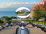 Universal 10mm 8mm Rearview Mirrors with 7/8" Handlebar Mount Side Mirror Fits Motorcycle/ATV for V1369-AZ3-W-21514