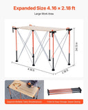 Portable Folding Workstand 1267 x 665 mm Collapsible Work Stand 1135 kg V952-BXSGZTPPSL4FAB6G7001V0