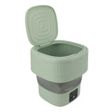 Portable Washing Machine 9L 10W Foldable Bucket Washer Low Noise Mini Washer 100240V for Underwear V1294-YM0901-3113230354513