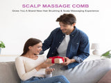 Electric Scalp Massager & Essential Oil Applicator Brush - 360 Kneading, 3 Modes, USB-C V888-ELOSUNG35827
