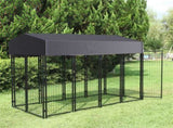 Large Outdoor Dog Kennel 250x120x165cm Pet Cage with Roof V178-66734