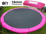 Powertrain Replacement Trampoline Spring Safety Pad - 8ft Pink TRP-PAD-PK-08