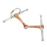 Horse Full Cheek Snaffle Stainless Steel Ring Snaffle Bit for Outdoor Horse Accessories 125mm V1294-YM0717-3111220219411