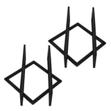 Wine Holder Exquisite Workmanship Double Structure Lightweight Wall Mounted Wine Bottle Rack V1294-YM0523-3118210295611