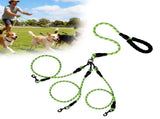 LGCASL 3 Dog Leash No Tangle, Heavy Duty Multiple Dog Lead Shock Absorbing Bungee, Triple Bungee V1189-LWWAL-20260325-02638