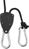 16pcs Heavy Duty Adjustable Lifting Pulley Ratchets Rope Clip Hanger Lanyard Strap with Aluminium V1259-DP01-A-3768