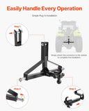 VEVOR 3 Point Trailer Hitch with 2 in Receiver, 3pt Quick Hitch Attachment, Heavy Duty Tractor Tow V952-ASJXJSQDKSXTJ54AM001V0