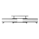 Artiss TV Cabinet Entertainment Unit Extendable 160CM To 220CM FURNI-O-TV-220-WHBK-AB