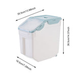 Storage Containers under 20,10kg/15kg Multi-function Sealed Insect-proof And Moisture-proof Rice V1369-AZ3-W-17788