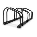 Weisshorn 3 Bike Stand Rack Bicycle Storage Floor Parking Holder Cycling Black BIKE-3-BK