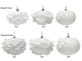 Foam Ball Snow White Christmas Ball Pendant Christmas Tree Decoration Pendant V1294-YM0710-210723LS0236