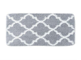 Bathroom Rugs 31x20, Soft and Absorbent Microfiber Bath Rugs, Non-Slip Shaggy Shower Carpet, Machine V1370-AZ4-06869