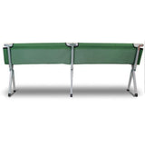 Camping Bed Folding Stretcher Light Weight w/ Carry Bag Camp Portable - green V610-CAMSTRECOL-GR