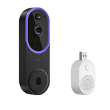 Smart Wireless Video Doorbell, HD Night Vision, Intercom Security V1263-JX-5051