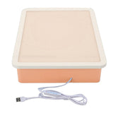 USB Sand Painting Light Box 3 Colors 10 Brightness Levels Portable LED Sensory Light Table for Kids V1294-YM0901-3117260029012