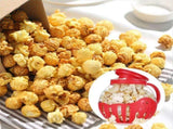 Popcorn Maker Microwave Snack Popcorn Air Poppers 2.25 Quart Popcorn Bowl Borosilicate Kitchen Acces V1369-AZ3-W-12735