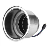 Stainless Steel LED Light Drink Cup Holders with Remote Control Marine Boats Car Truck Cup Holders V1369-AZ3-W-13939