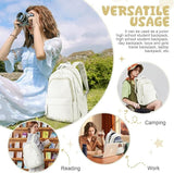 14-inch Laptop Backpack Waterproof Lightweight Daypack for School University, Compatible with Girls V1188-MS-325-0797