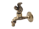 Water Faucet Copper Tap G1/2 Female Thread Home Decoration for Sink Basin Bathroom Squirrel and V1294-YM0717-3112220066712