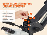 Multi-Directional Microscope with Spring Bracket, 7X-45X Magnification Microscope, Micro V952-WXQJTZHXD000Y8NAOV9