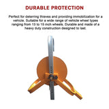 Car Vehicle Wheel Clamp Lock Heavy Duty Anti-Theft Security Device V63-818263