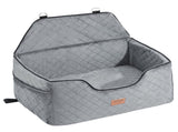 Dog Car Seat, Dog Booster Seat for Car with A Storage Pocket, Pet Car Seat with Clip-On Safety V952-CWZGQCZYHSSFWKF5YV0