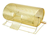 Raffle Drum, 14.8 x 21.26 inch Brass Plated Raffle Ticket Spinning Cage, Holds 10000 Tickets or 300 V952-CJGJS19YC000HNSYJV0