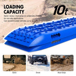 X-BULL Recovery tracks Sand tracks 2 pairs Sand / Snow / Mud 10T 4WD Gen 2.0 - blue V211-AUEB-XBST005-2