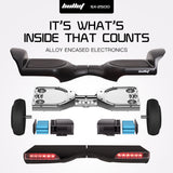 BULLET SX-2500 Hoverboard Scooter, 500W Brushless, UL Certified, AU Compliant, 6.5-inch Off-Road V219-TOYHVBBL65KA