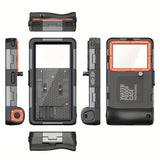 15m Waterproof Phone Case for Diving & Surfing - 1 Hour Underwater Shooting, Dual Seal, Zinc Alloy V1232-FSSJK003