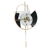 Nordic Swing Wall Clock Big Silent Non Ticking Decorative Wall Clock for Living Room Bedroom Home V1294-YM0901-3115240035711