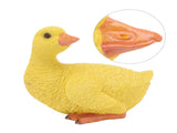 Duck Ornament Resin Weather Resistant Cute Vivid Expression Duck Statues Sculpture for Garden Yard V1294-YM0703-3111230035611